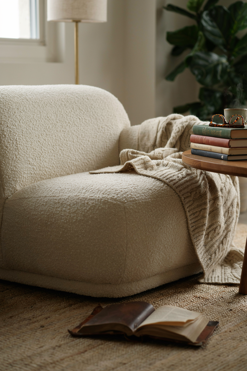  Oversized Cozy Reading Chair