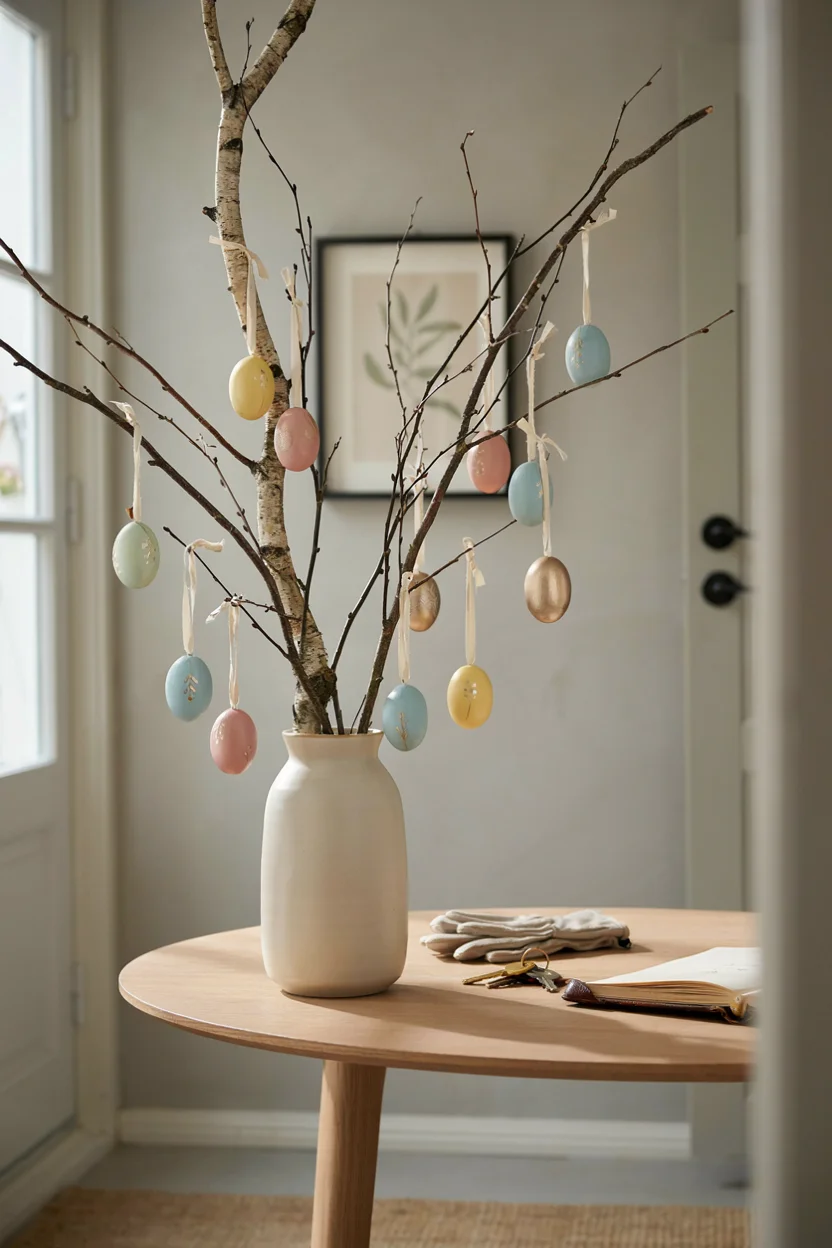 Painted Egg Tree Branches