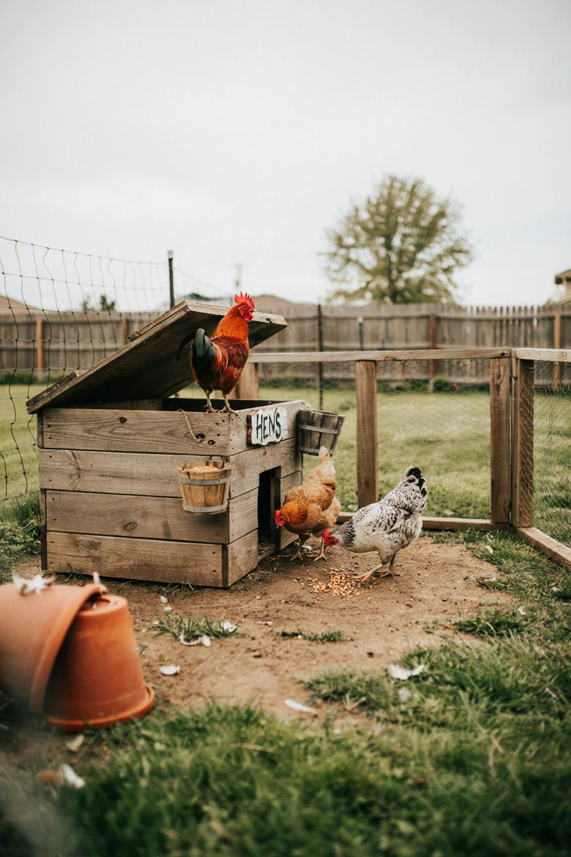 Pallet Chicken Coop