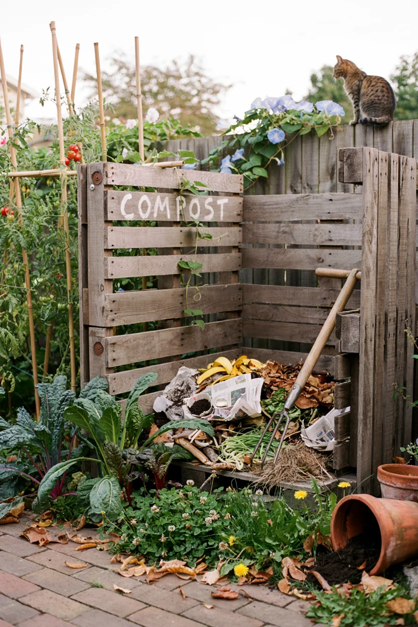 Pallet Compost Bin