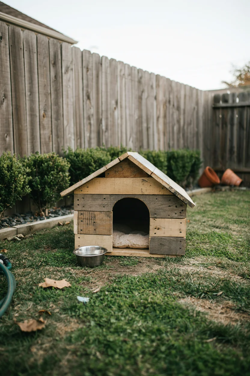 Pallet Dog House