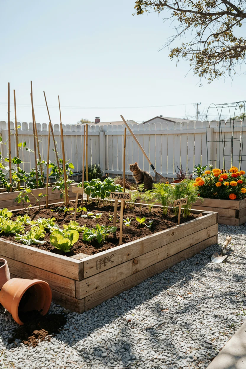 Pallet Raised Garden Bed