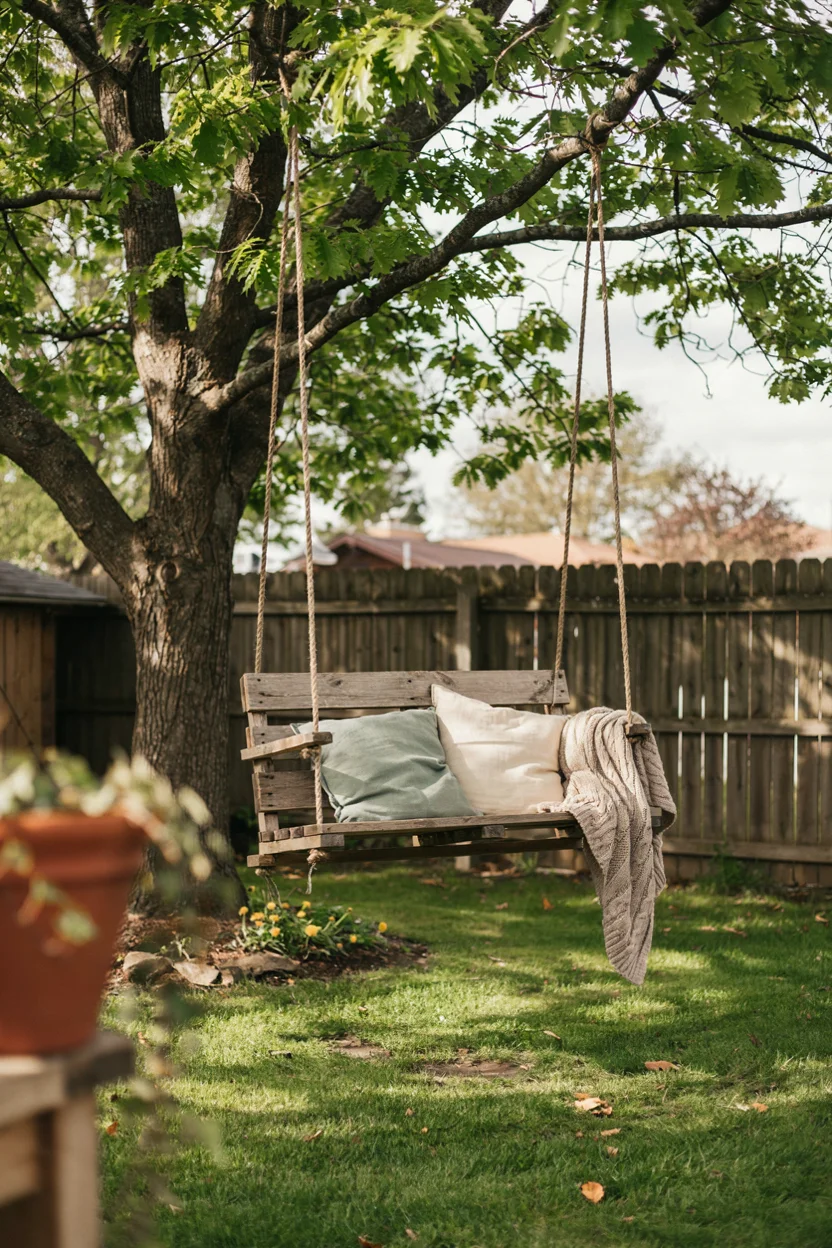 Pallet Swing Bench