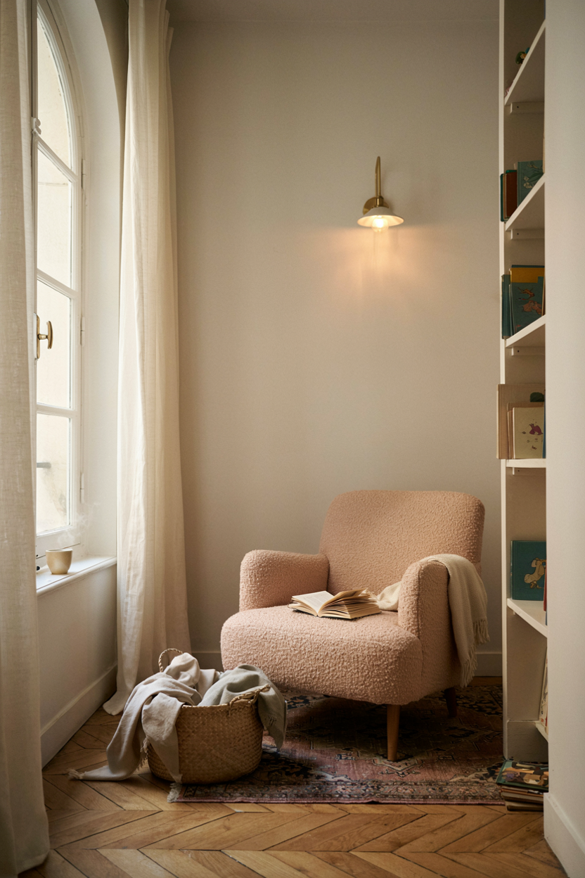  Parisian-Inspired Reading Corners