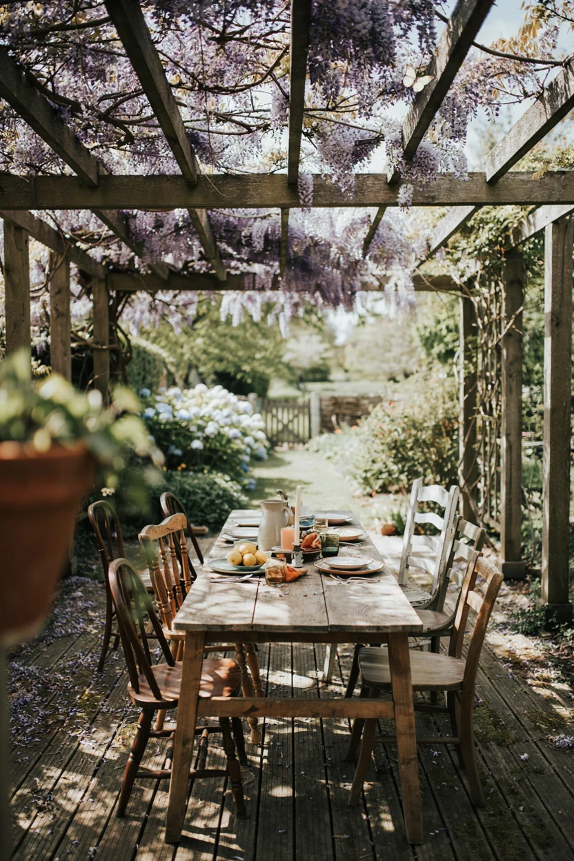  Pergola with Climbing Vines