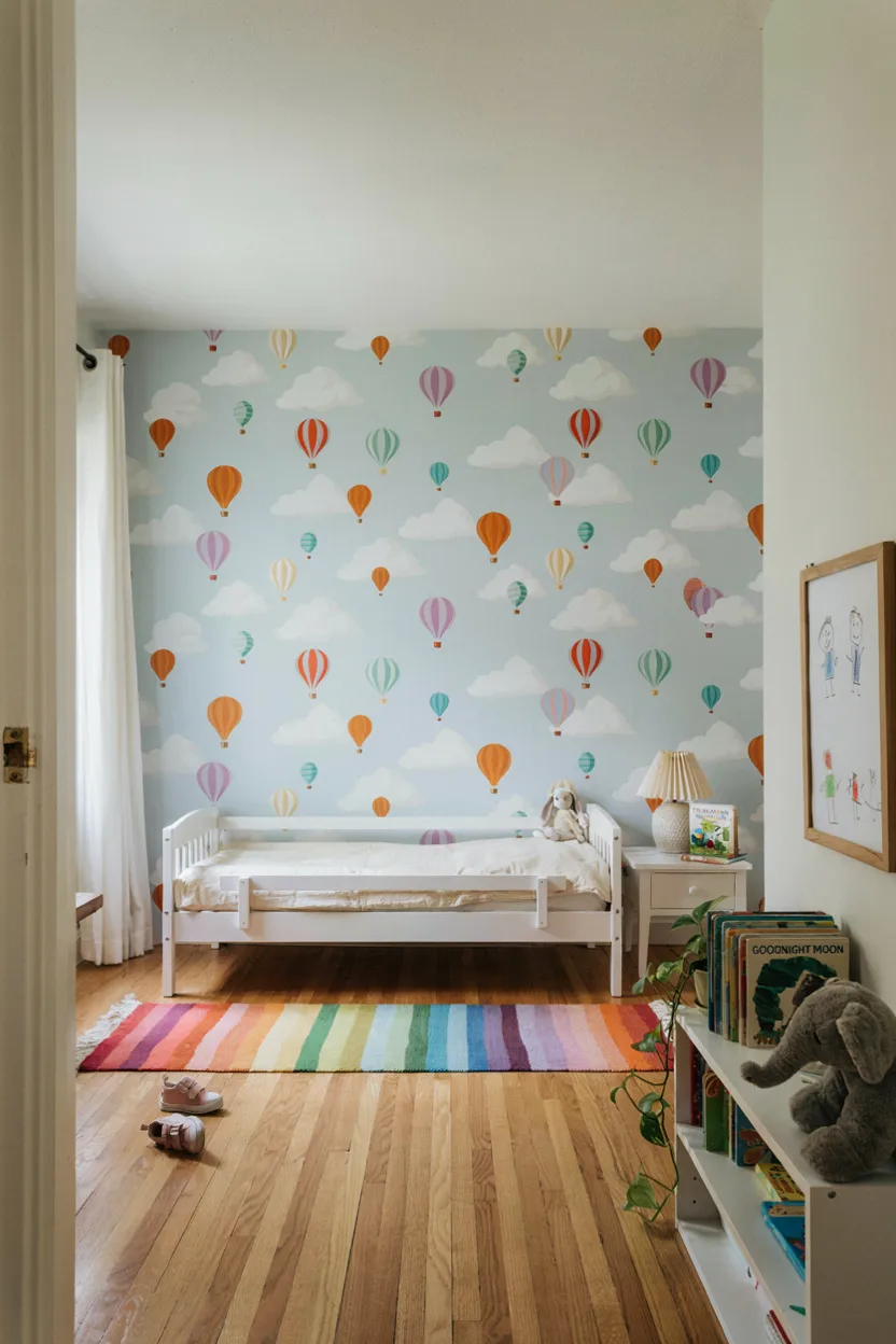 Playful Kids Room Wallpaper