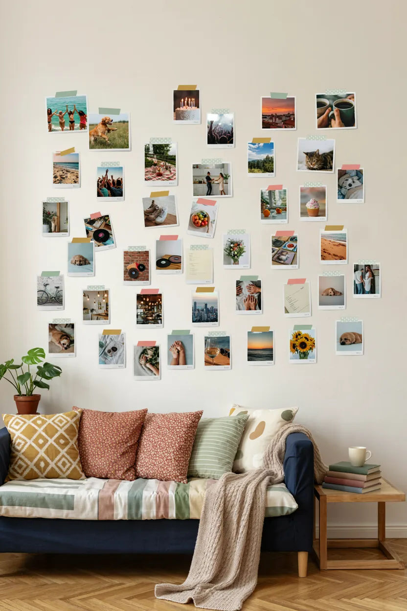 Polaroid Picture Wall