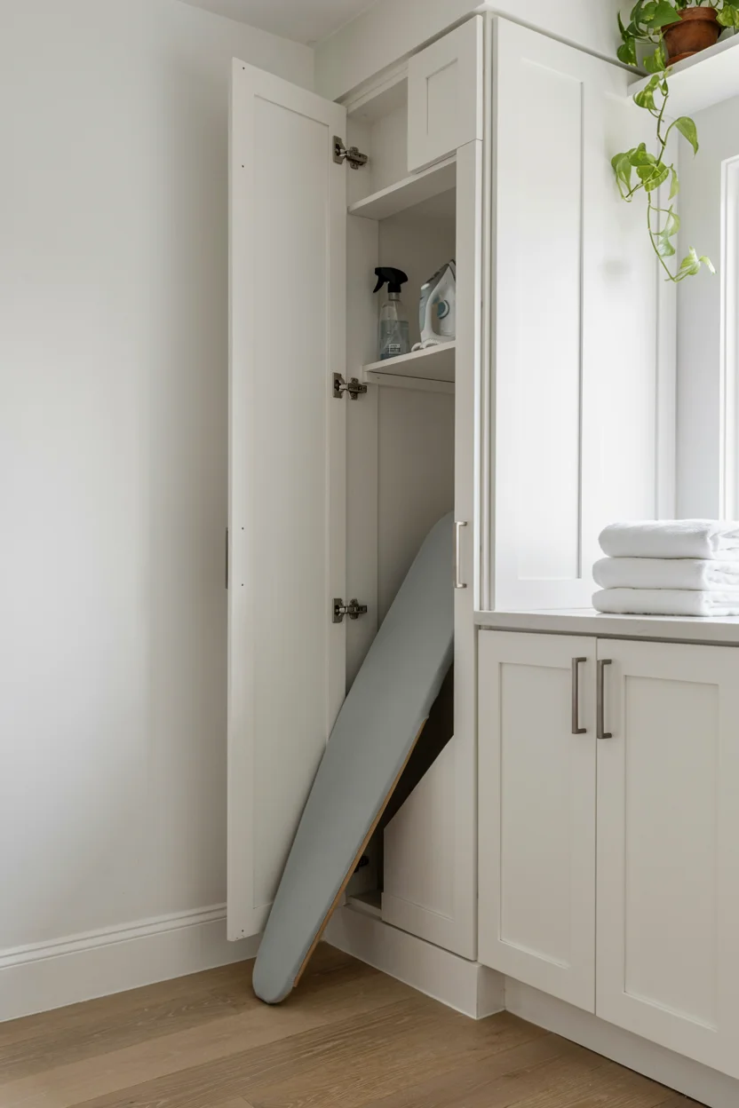  Pull-Out Ironing Board Cabinet