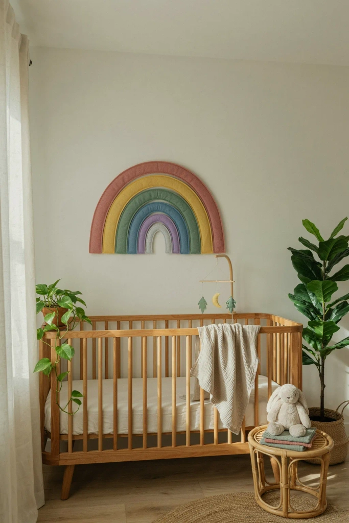 Rainbow and Nature Fusion Theme