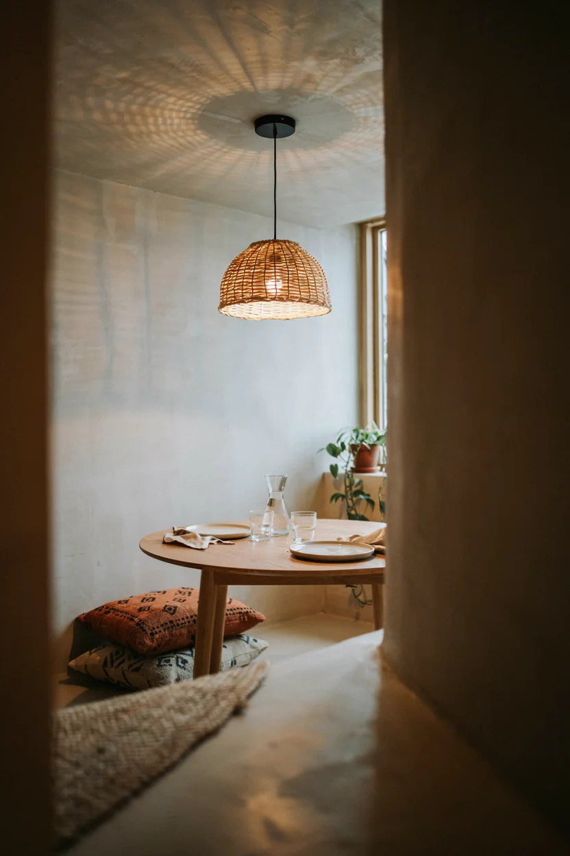 Rattan Pendant Lights for Warm Ambient Glow