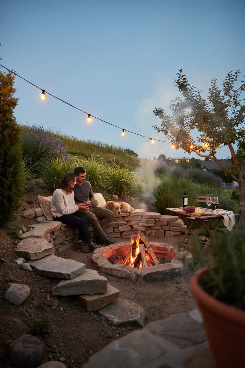 Retaining Wall Seating