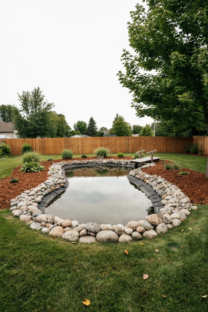 River Rock Edging