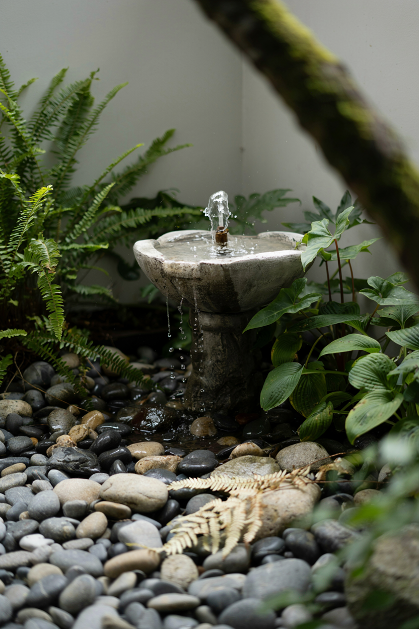 River Rock Water Feature Base
