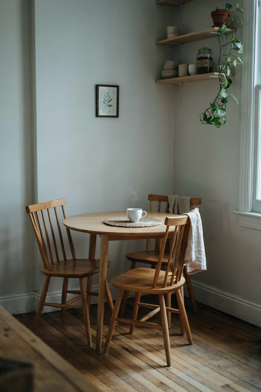 Round Table Breakfast Nook