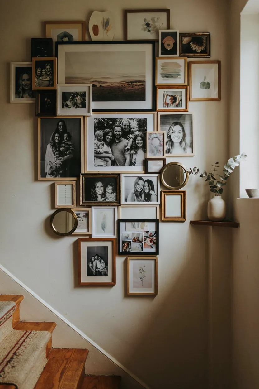 Salon-Style Cluster Wall