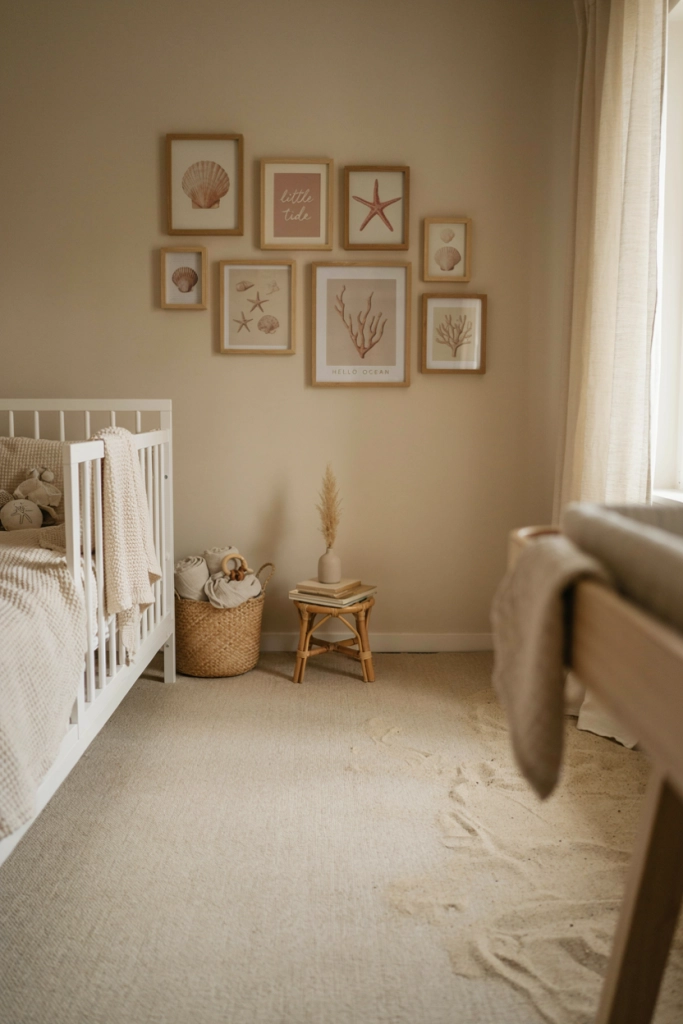Seashell and Starfish Accent Nursery