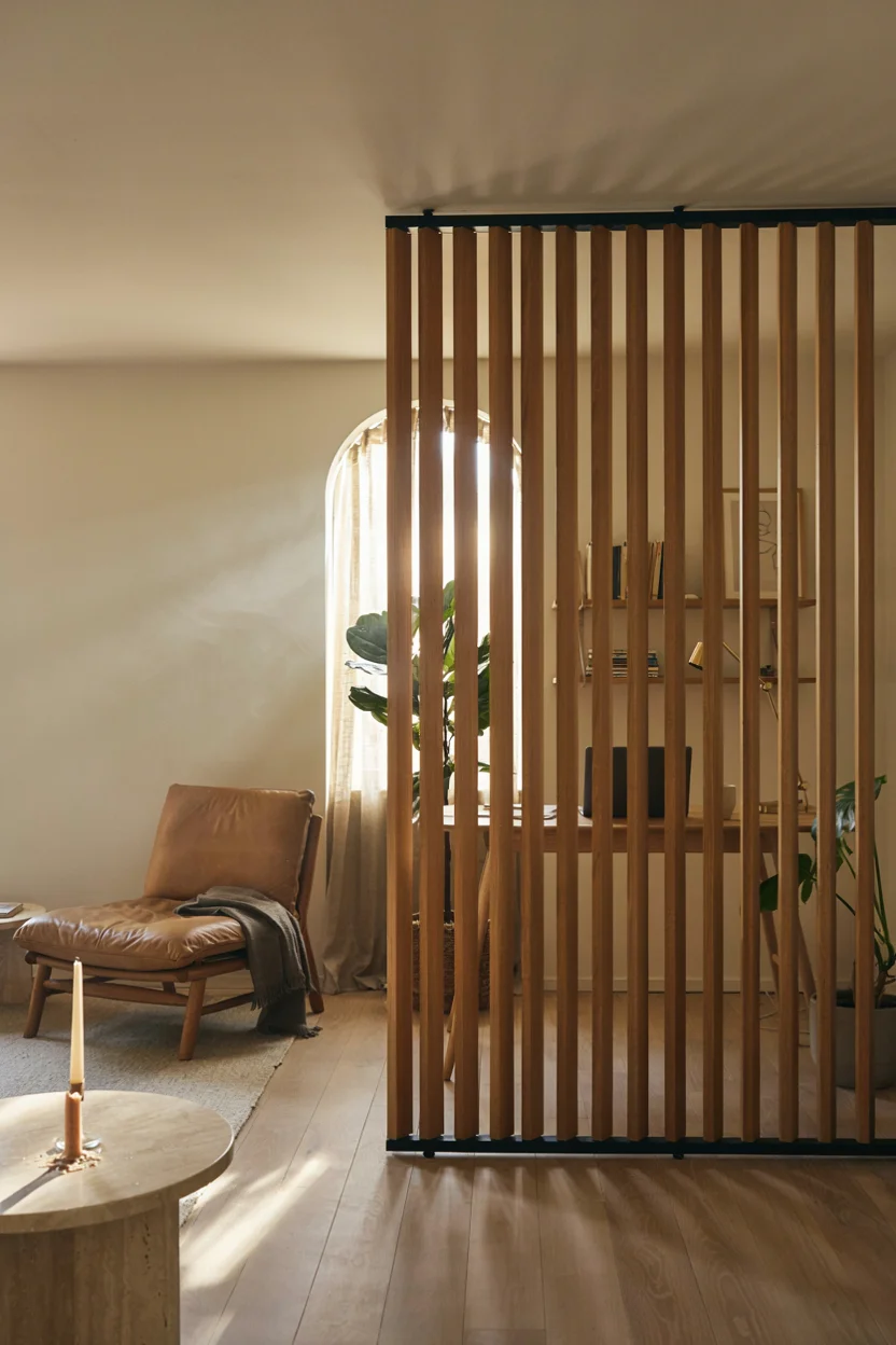 Slatted Room Divider