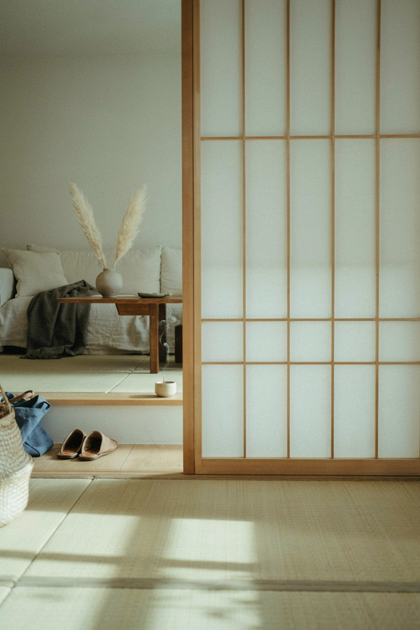 Sliding Shoji-Style Screen