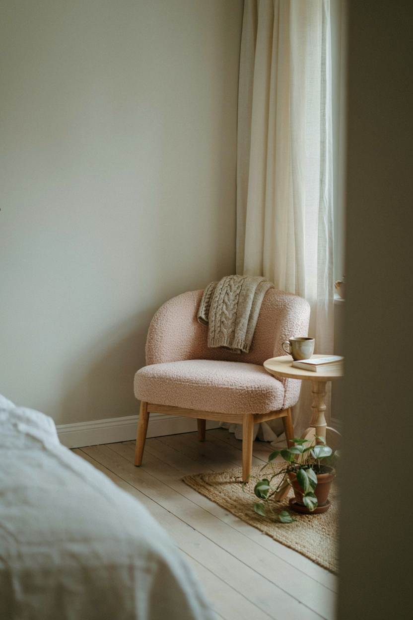 Slipper Chair for Small Spaces