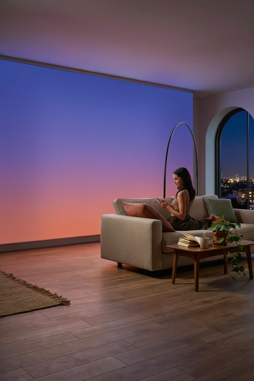 Future Home Ideas  Smart Lighting That Adapts to Your Mood