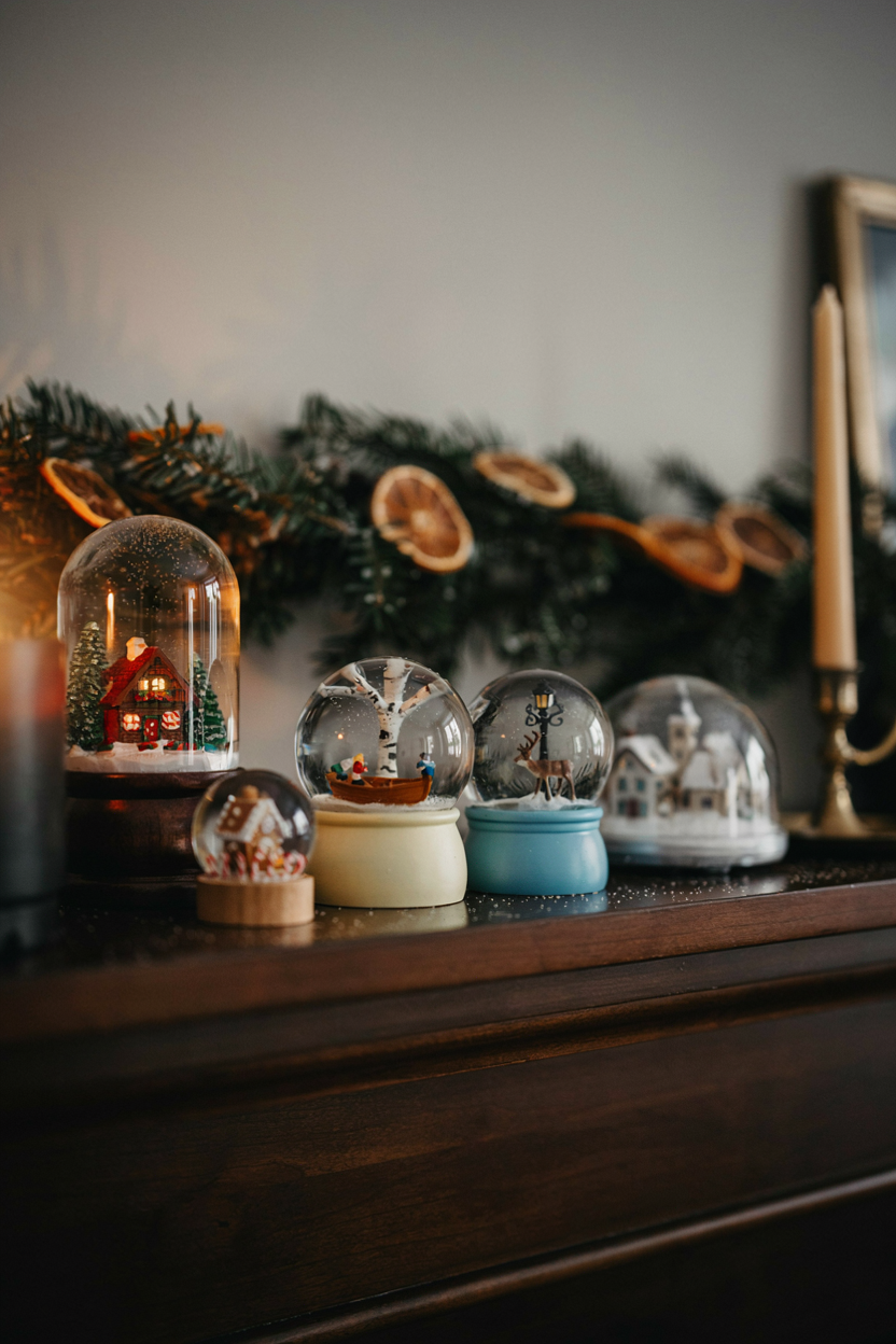 Snow Globe Collection Display