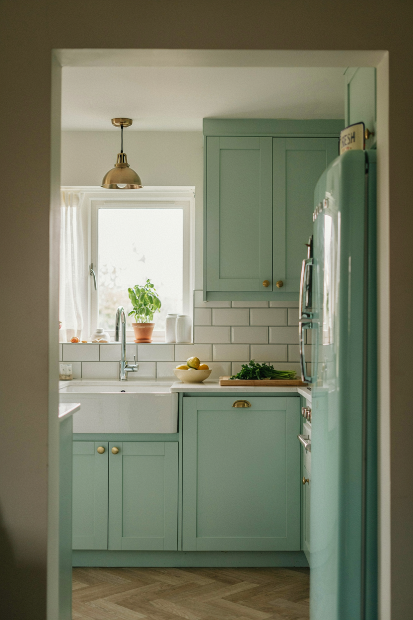 Soft Pastel Cabinets