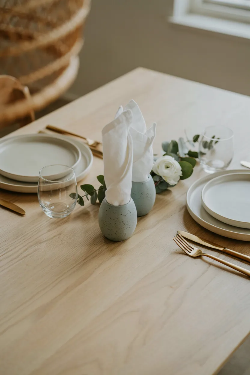Speckled Egg Napkin Rings