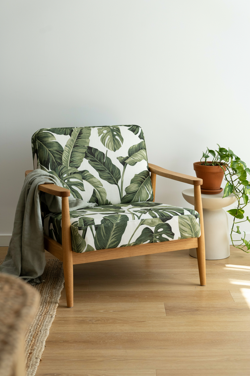 Statement Print Upholstery