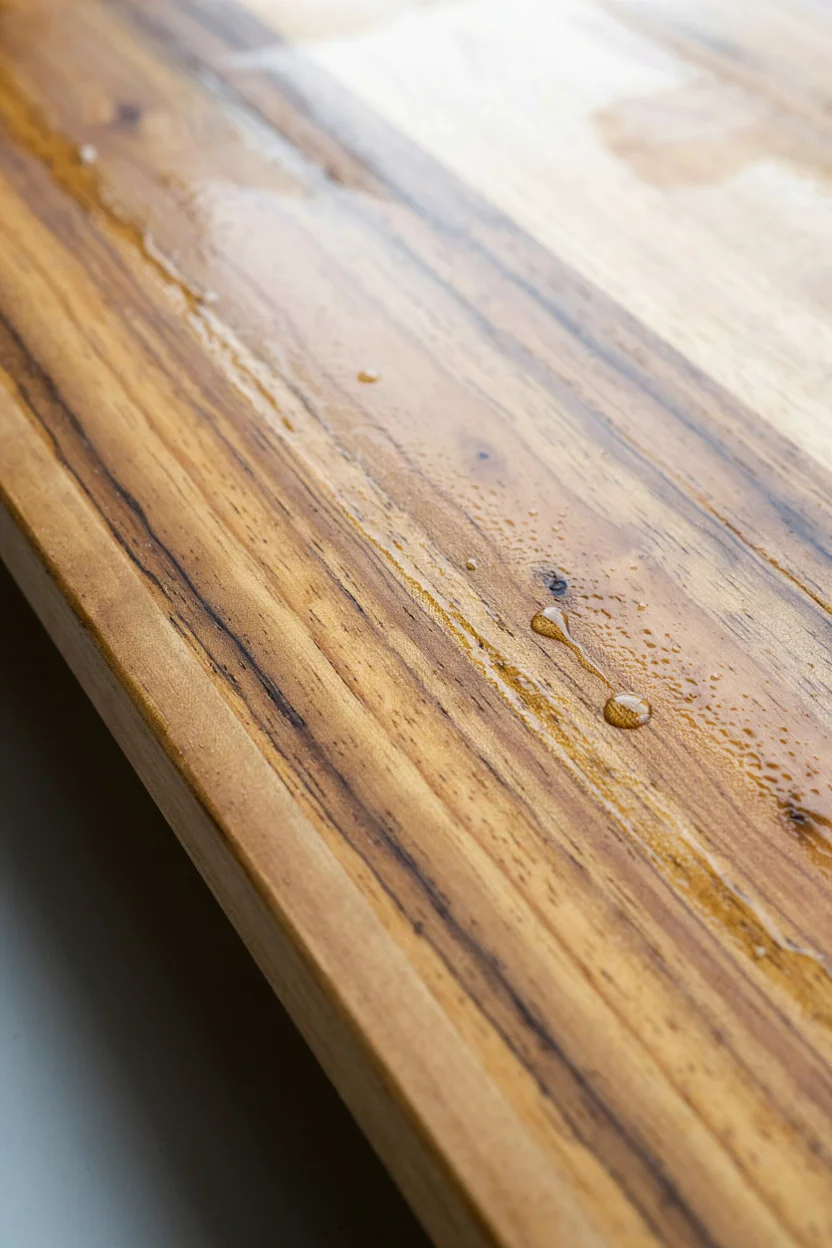  Teak with Natural Clear Sealant