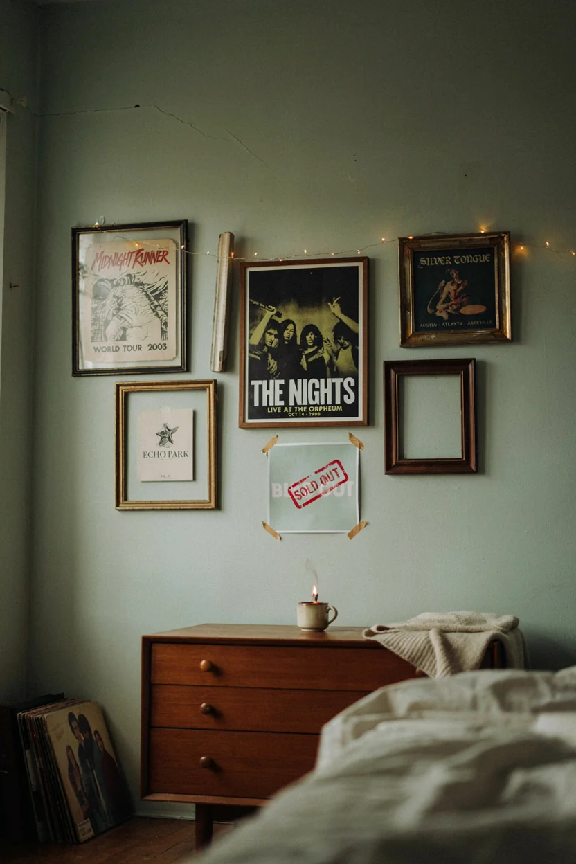  Thrifted Band Posters Personalize the Walls