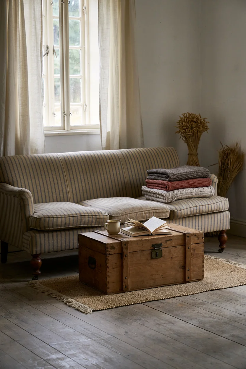 Ticking Stripe Upholstery Choice