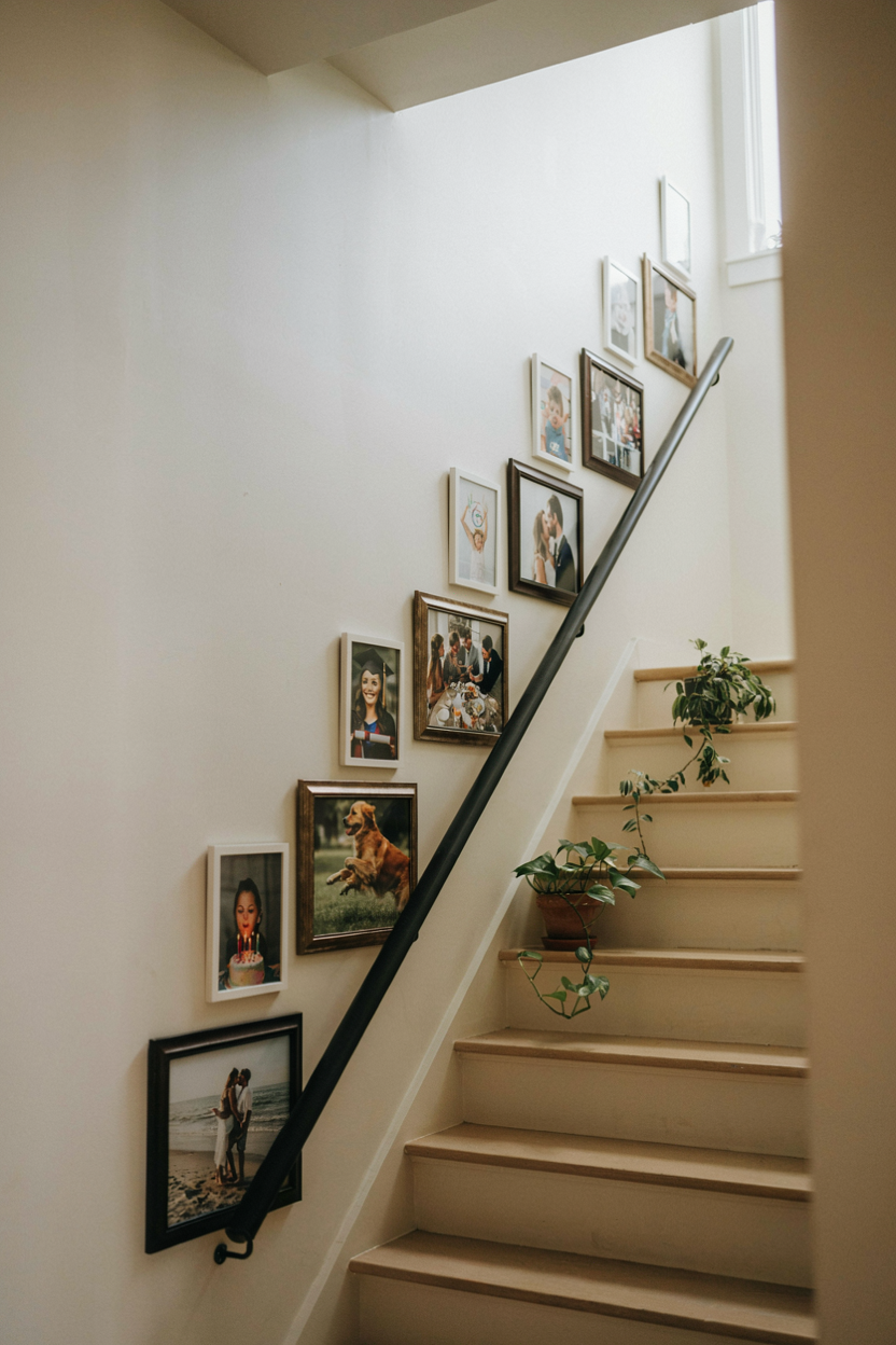 Vertical Staircase Display