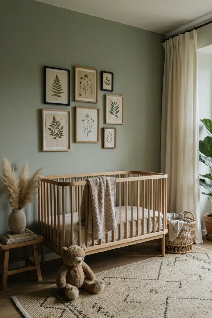 Vintage Botanical Print Nursery