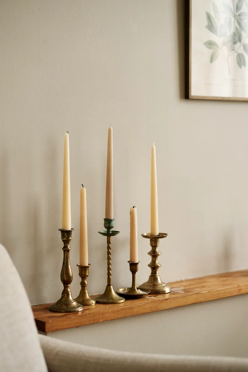 Vintage Brass Candlestick Collection