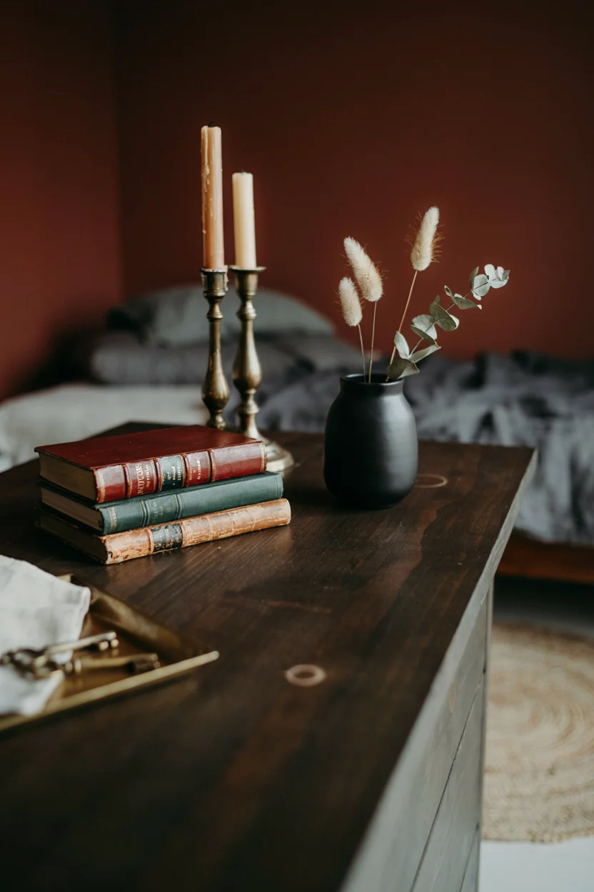 Deep Burgundy Velvet Curtains