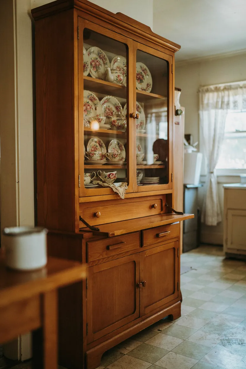 Vintage China Display Cabinet