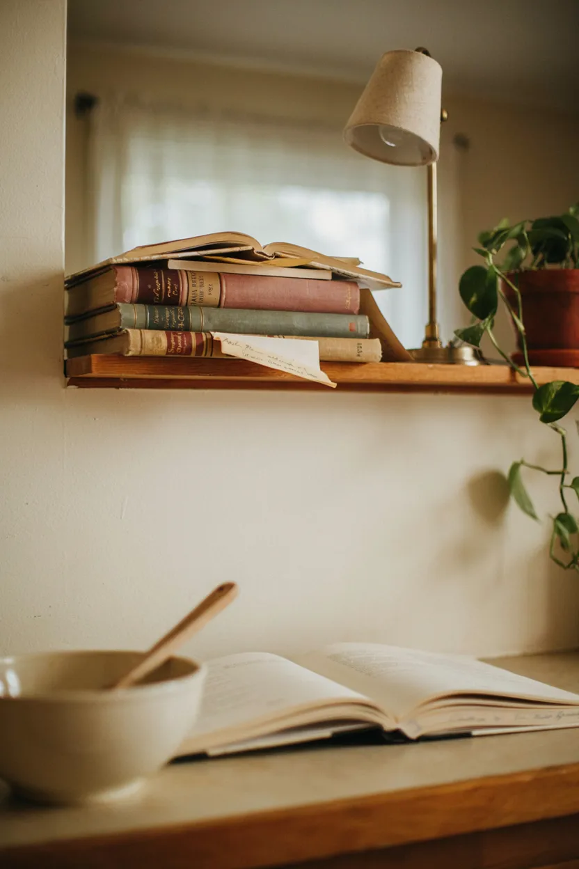 Vintage Cookbook Nook