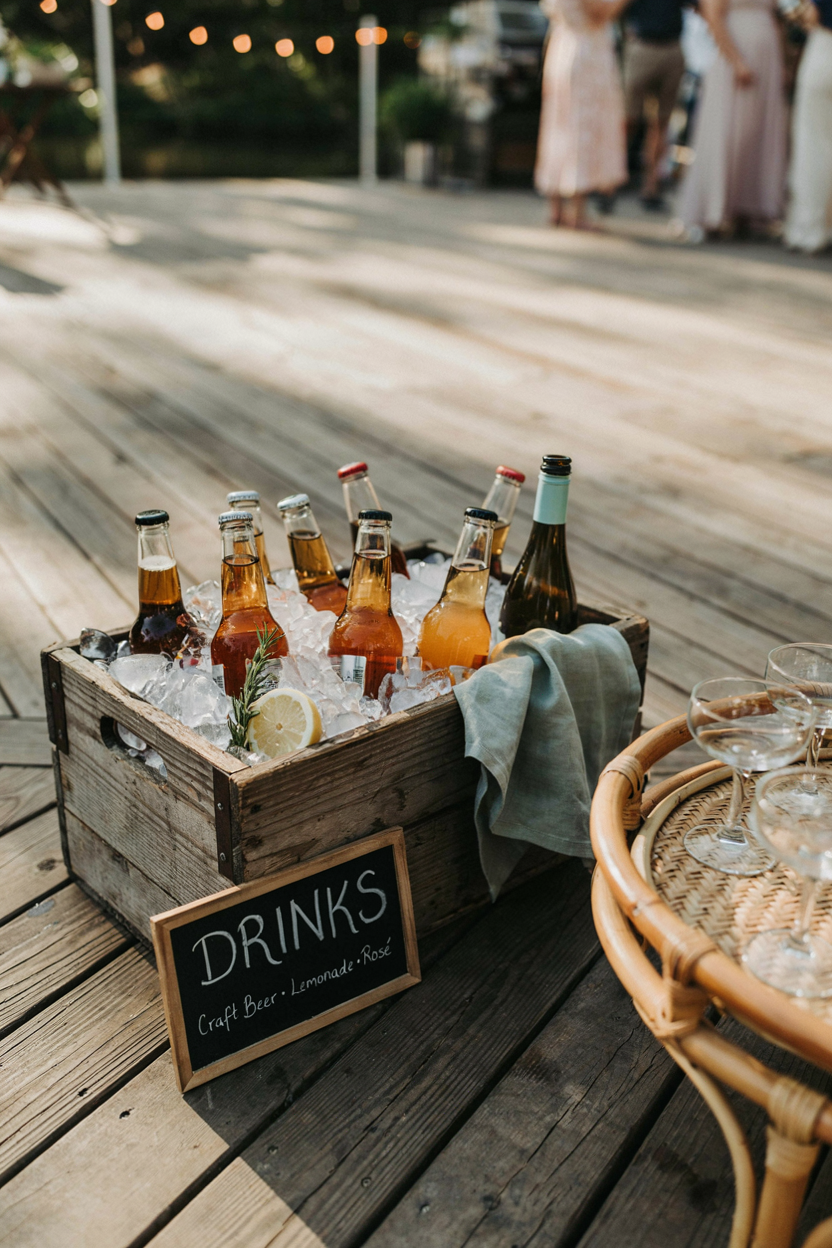  Vintage Crate Drink Cooler