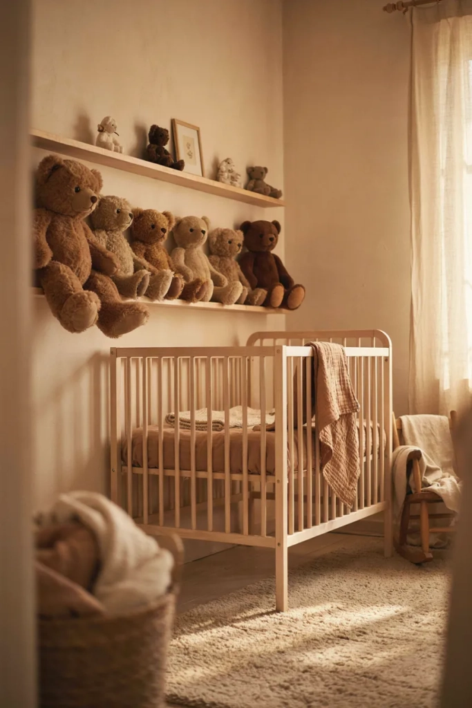 Vintage Teddy Bear Themed Nursery