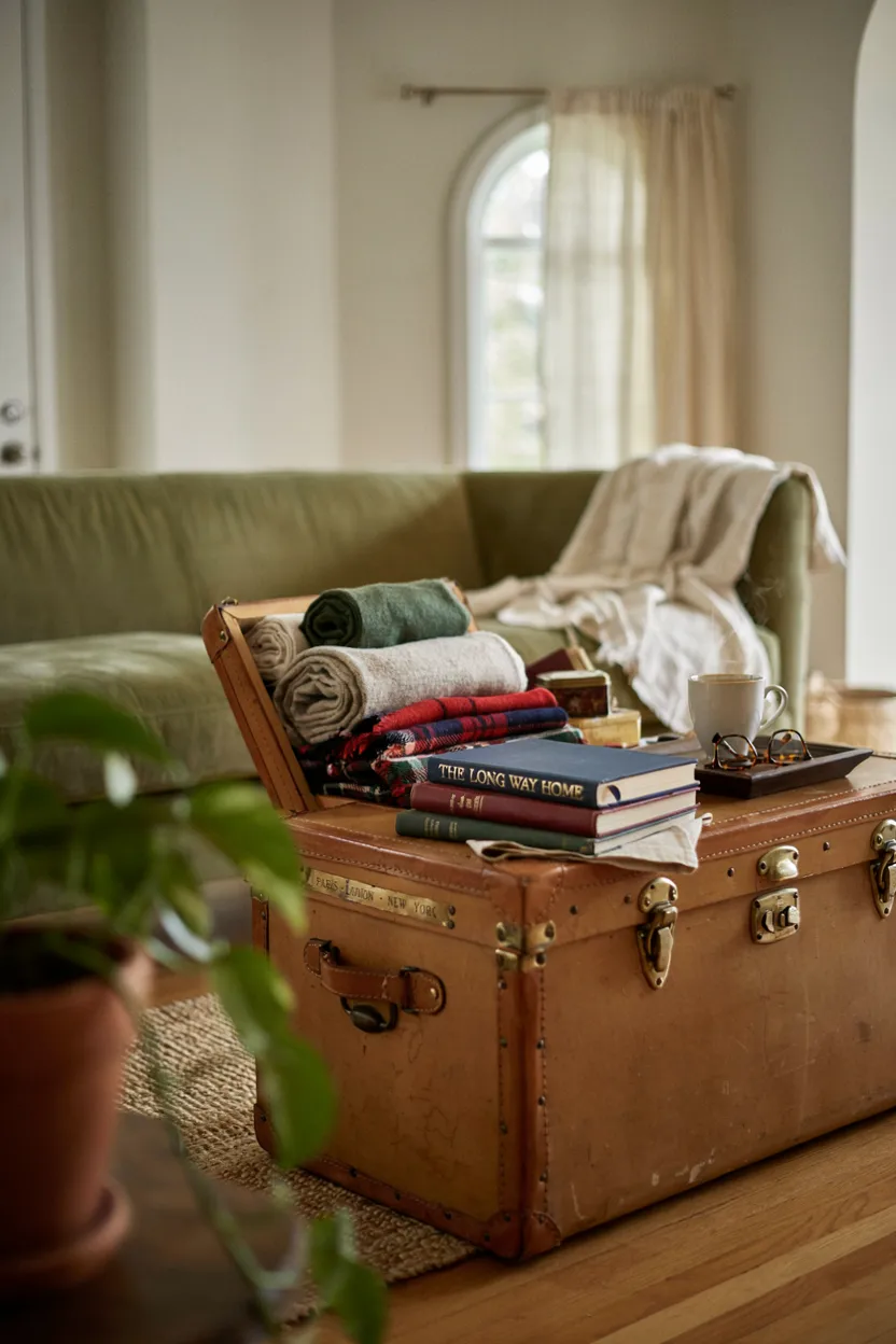 Vintage Trunk Coffee Table