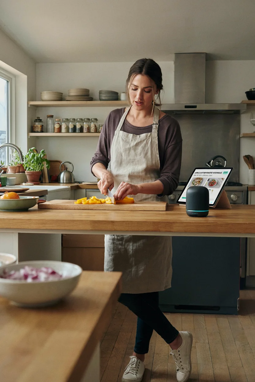  Voice-Controlled Kitchens for Effortless Living
