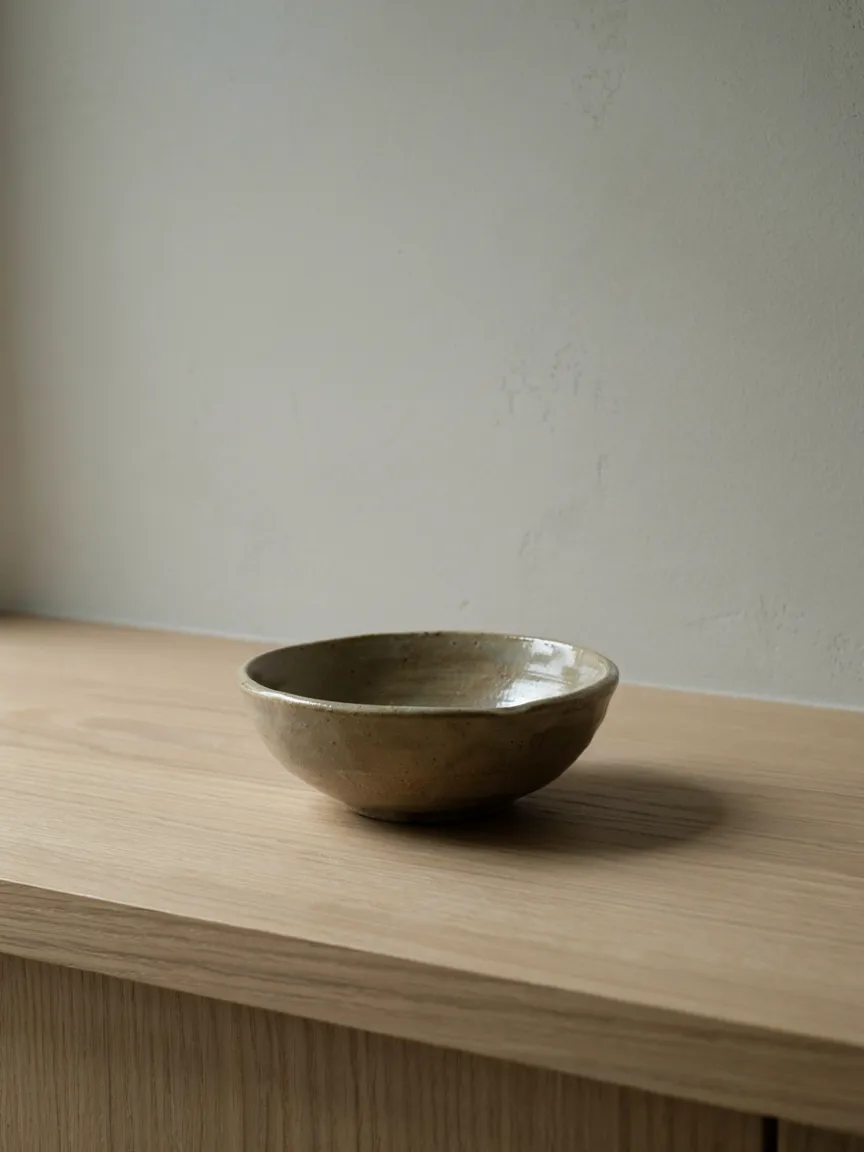 Wabi-Sabi Ceramic Bowl Display