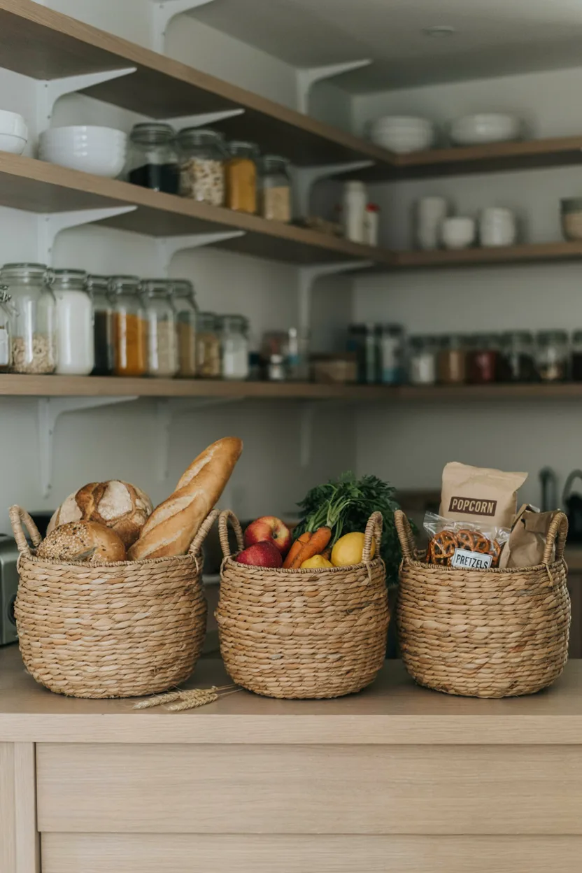 Wicker Basket Grouping