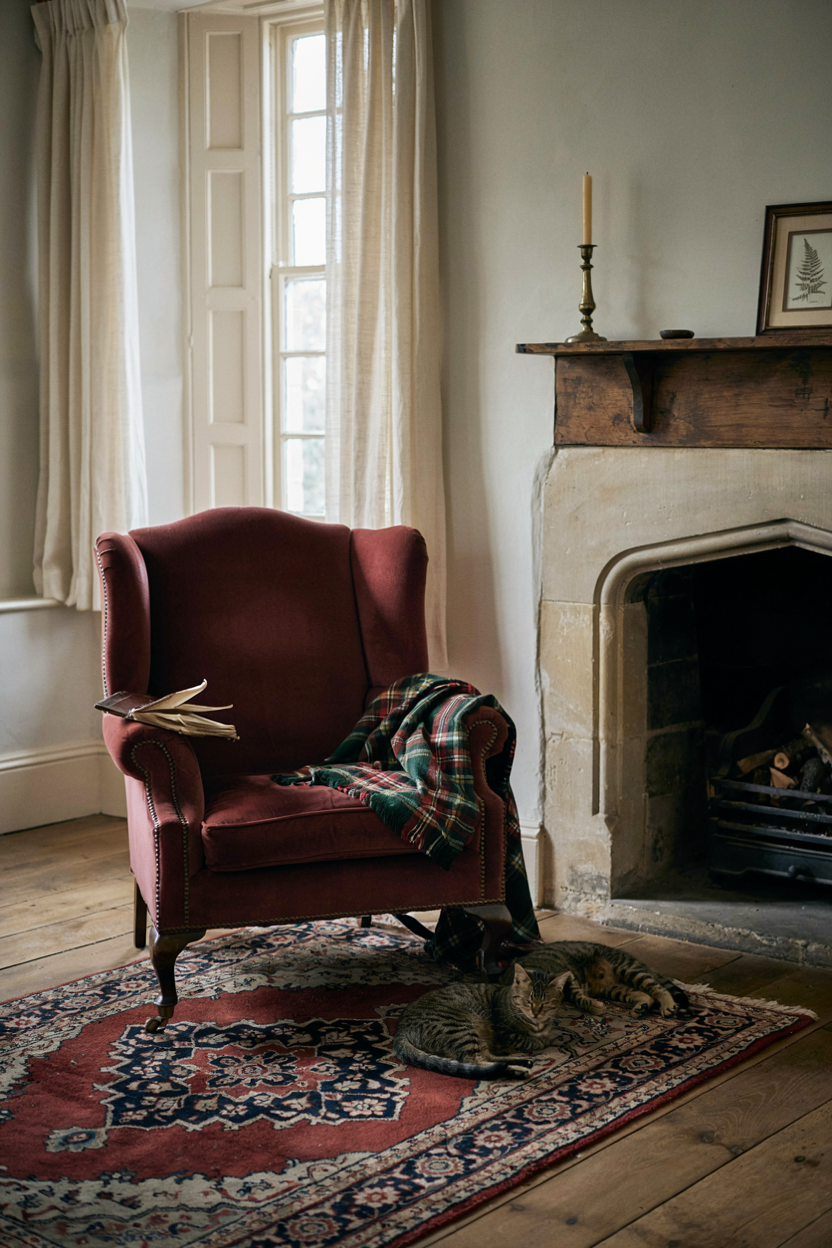 Wingback Chair for Traditional Charm