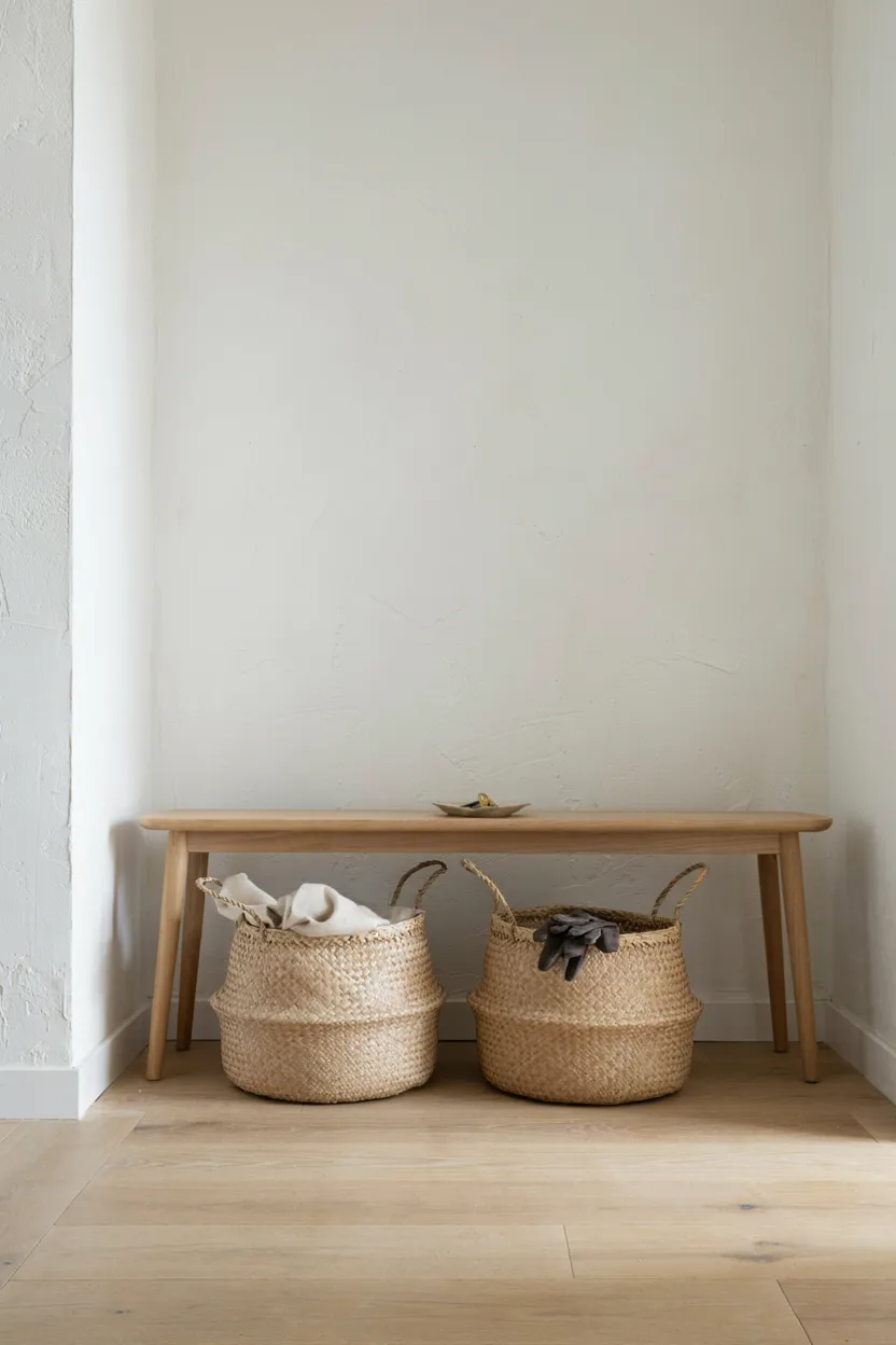Woven Basket Storage