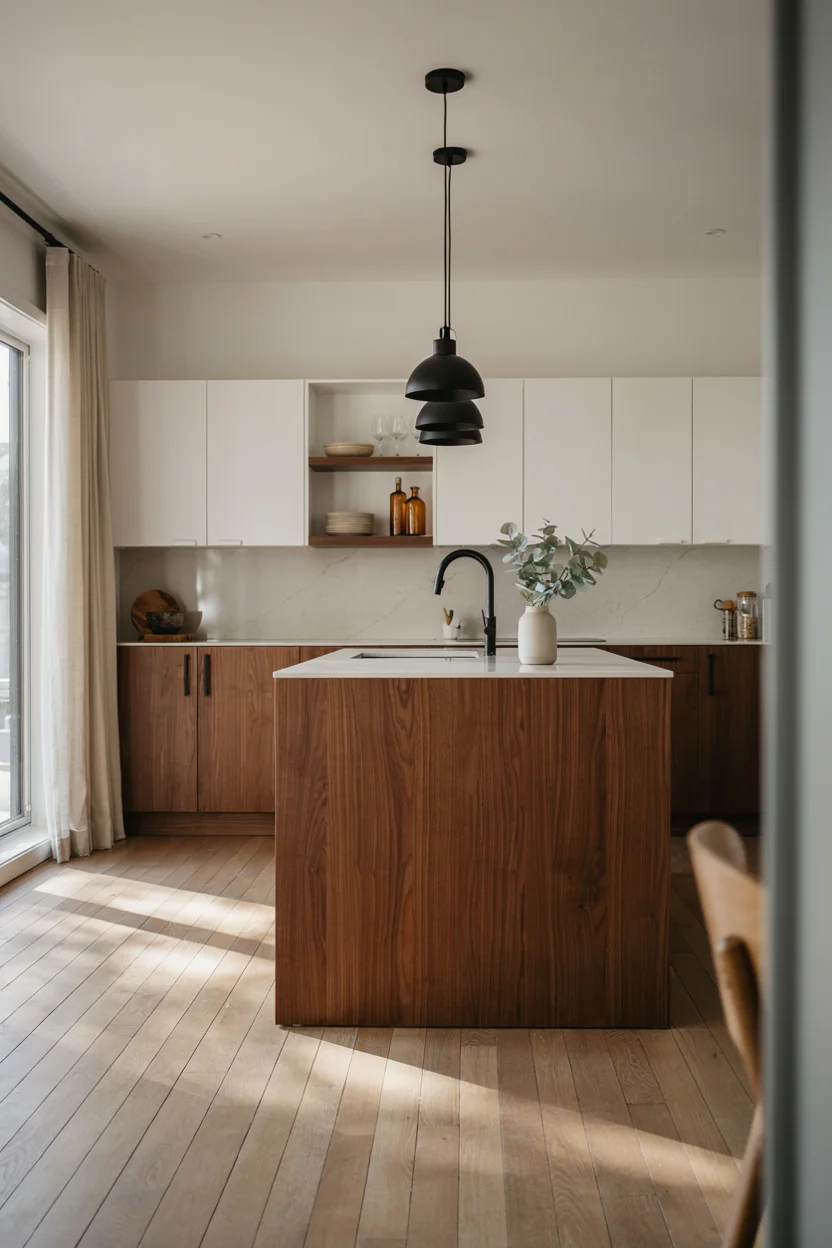 Warm Walnut Tones for Timeless Character