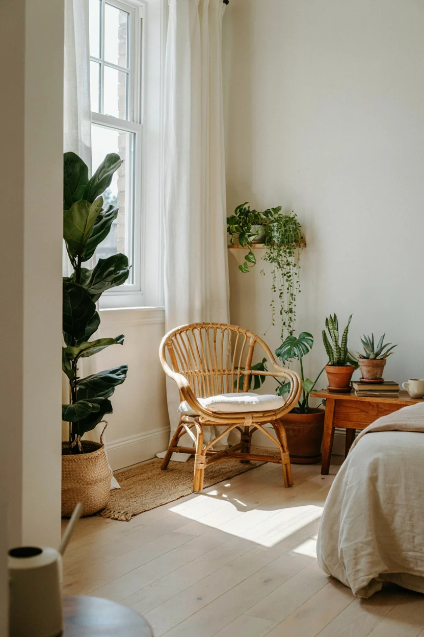 Houseplants for a Lush, Grounded Feel
