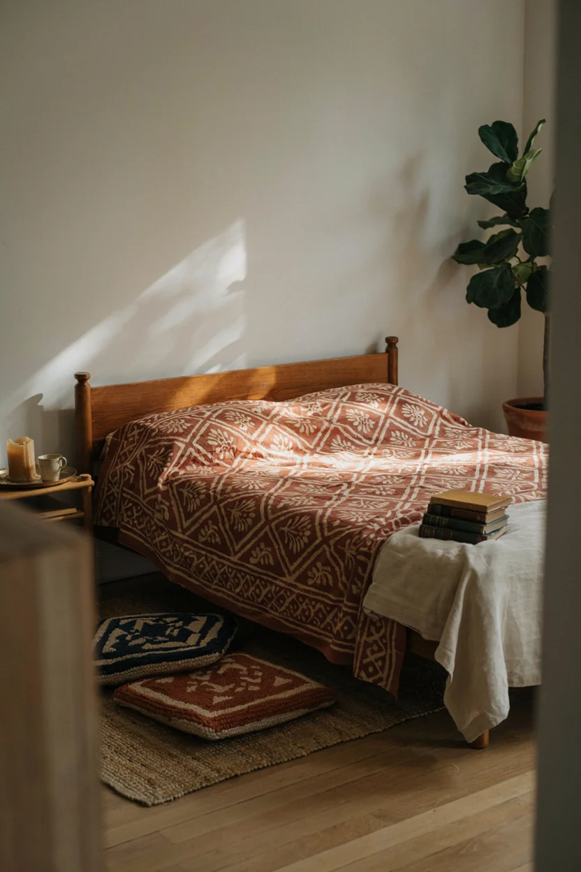 Tapestry Bedspread for Bohemian Pattern