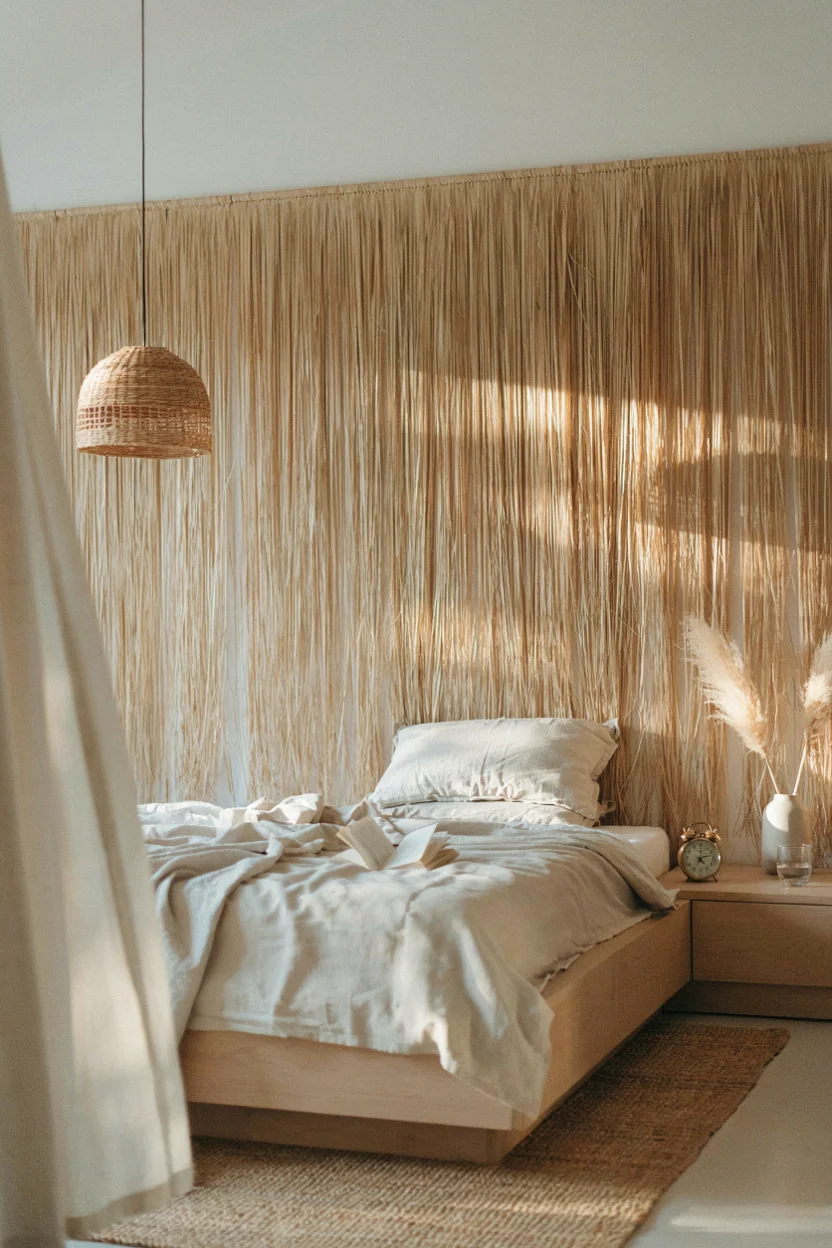  Sisal Wall Panels for Subtle Texture