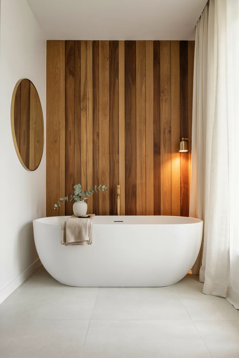 Walnut and White Color Pairing
